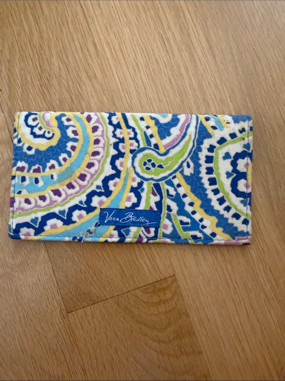 Vera Bradley Quilted Paisley Checkbook Covet